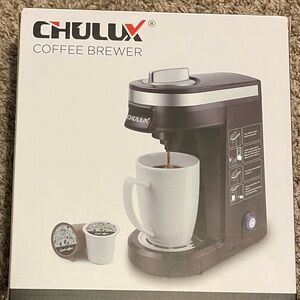 CHULUX Single Serve Coffee Maker: black